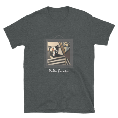 Pablo Picatso Tshirt Dark Gray Front